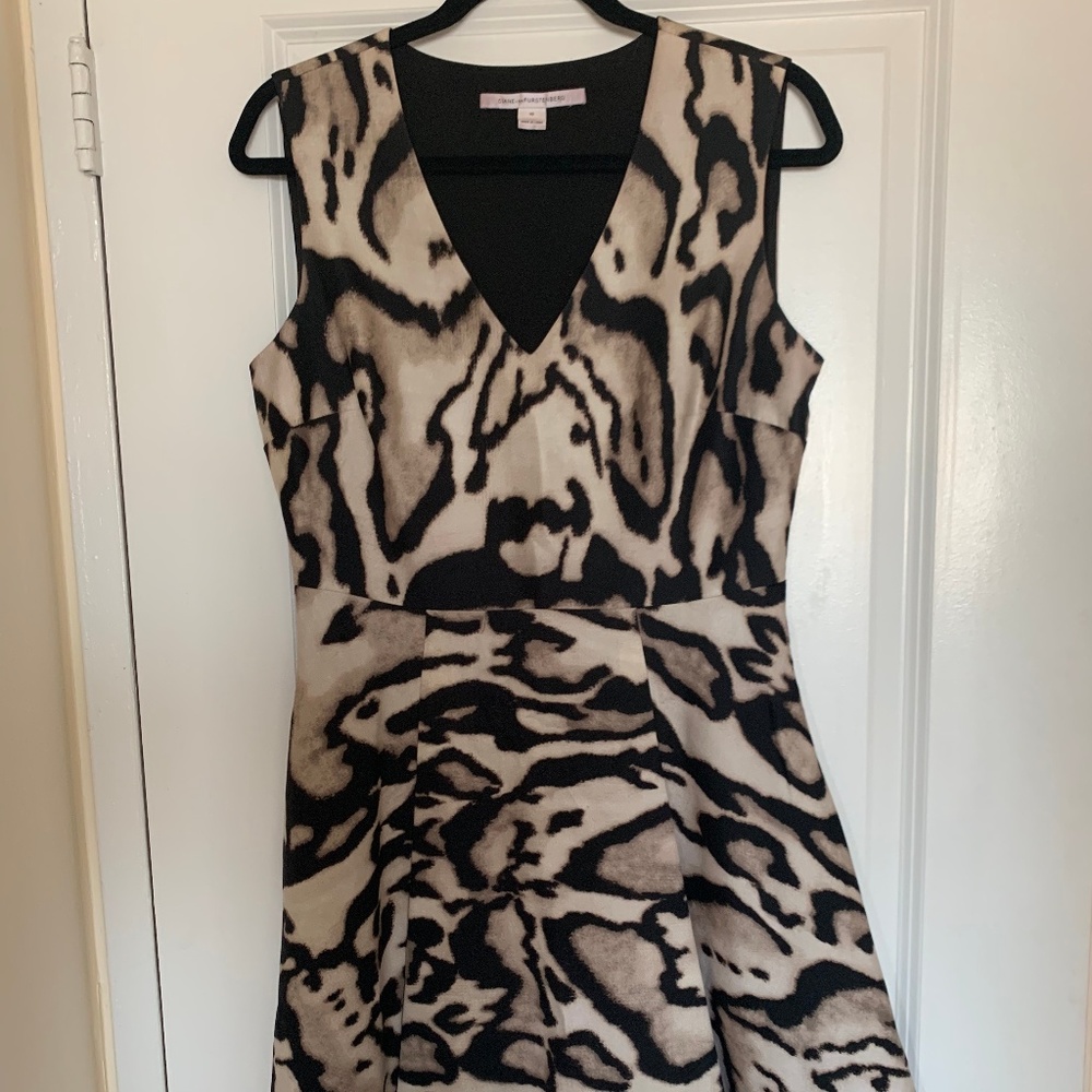DVF Animal Print Dress